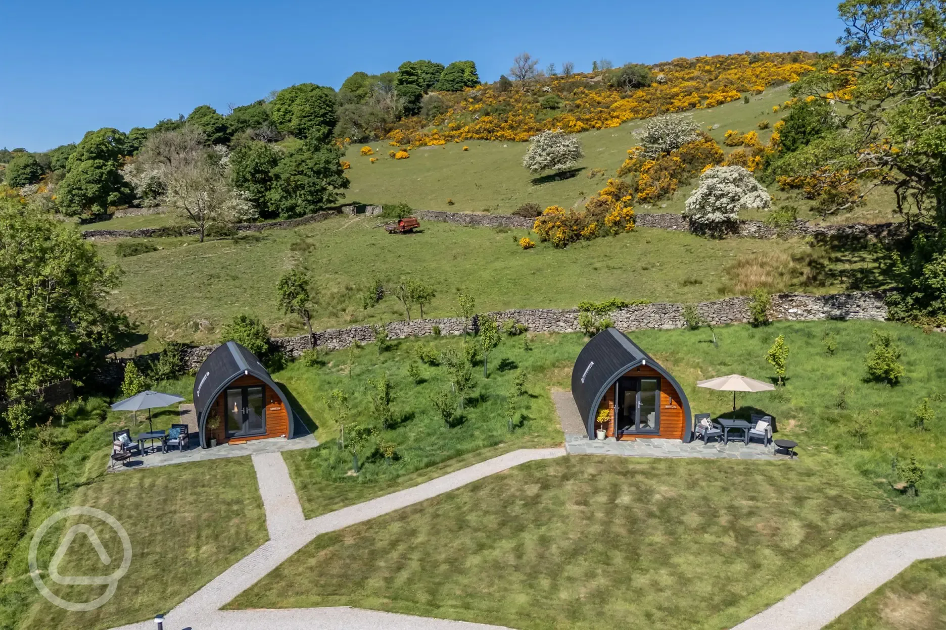 Glamping pods