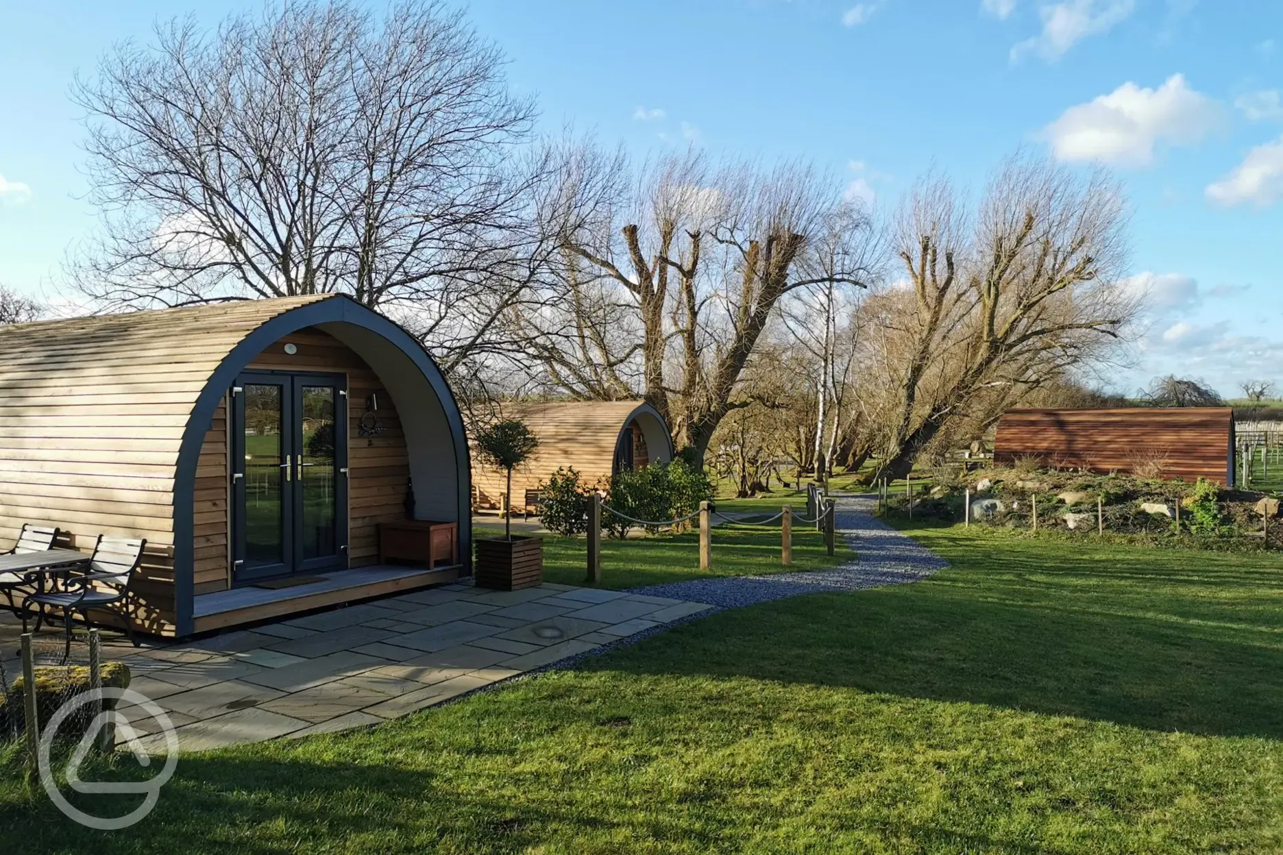 Glamping pods