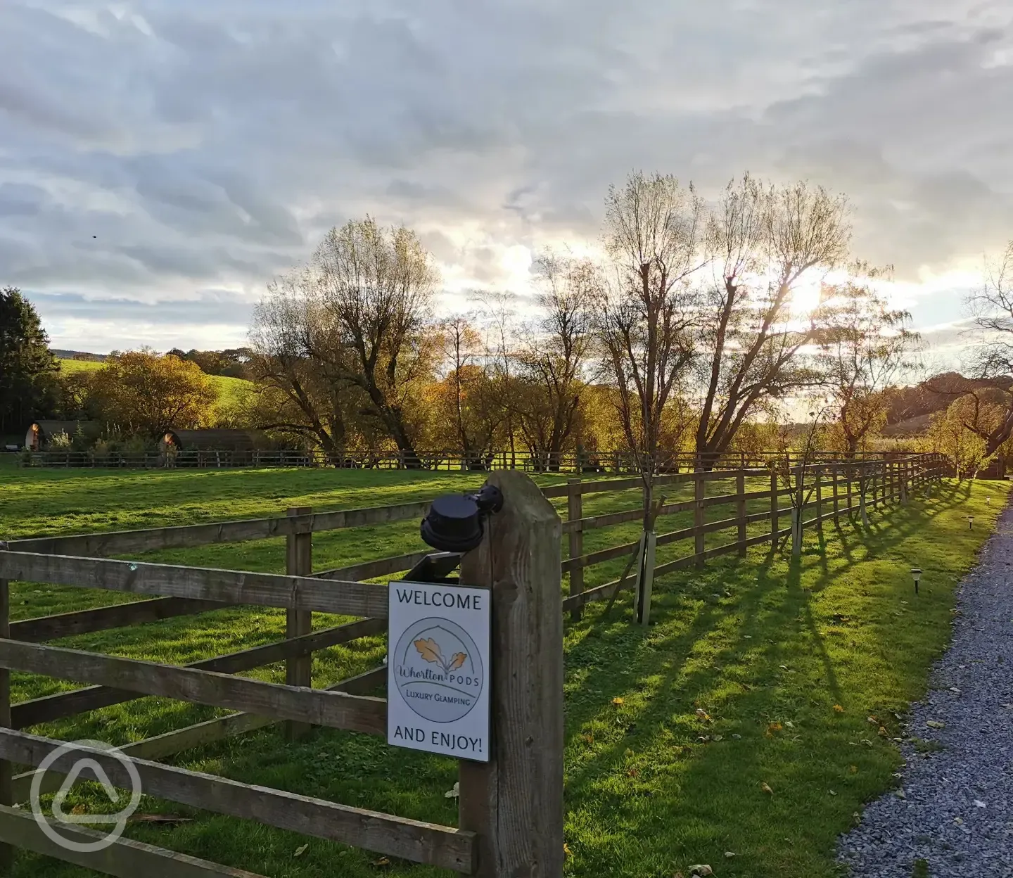 Site entrance