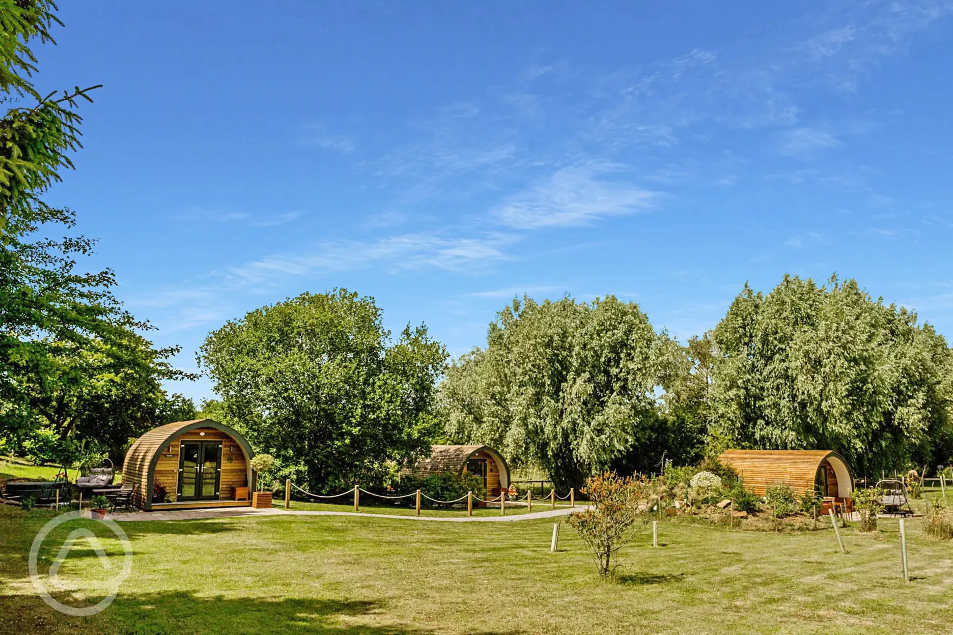 Glamping pods