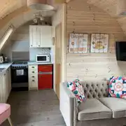 Squirrel pod living area
