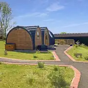 Hedgehog pod at School Farm Holidays