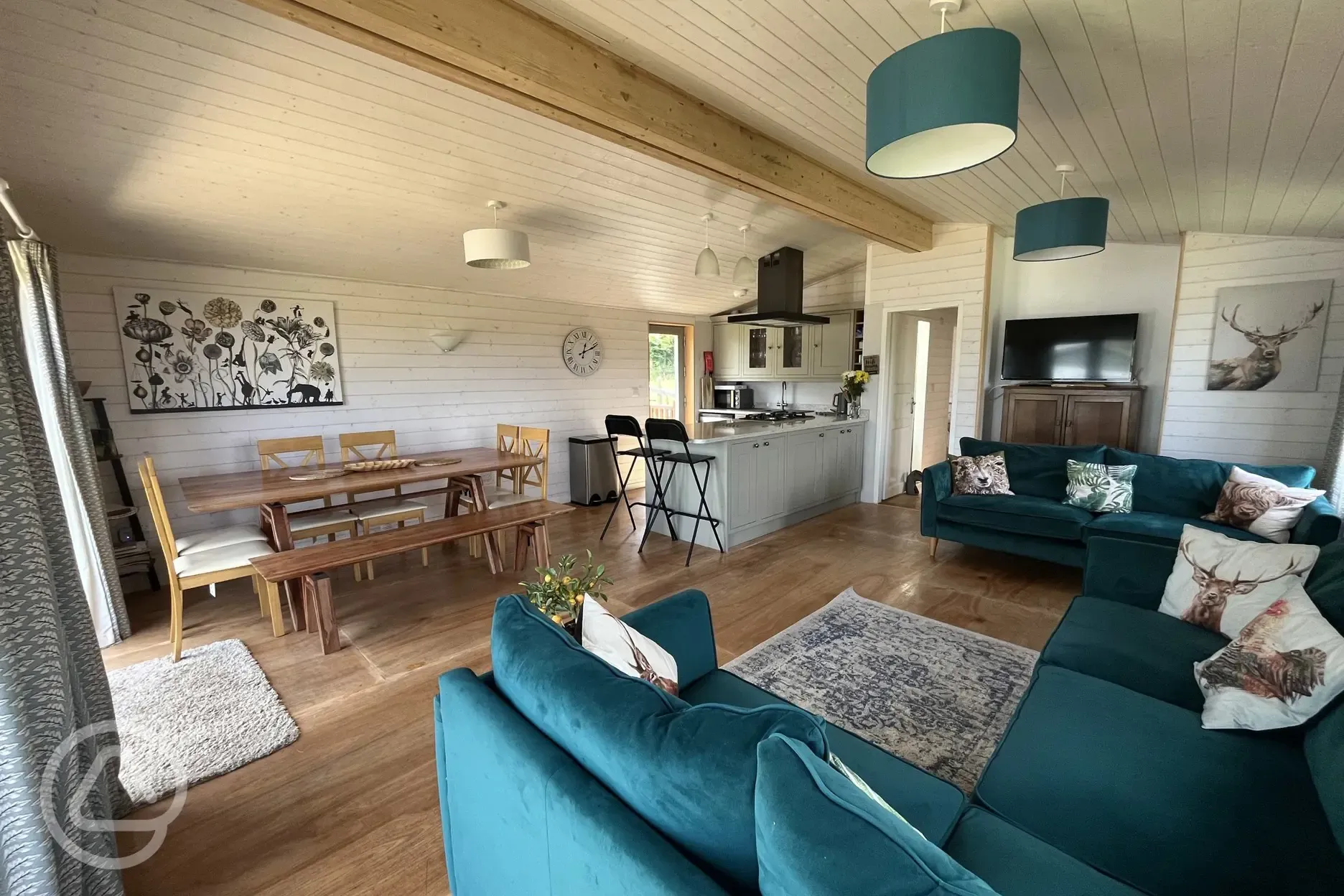 Stag cabin interior