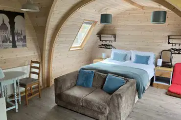 Owl pod bedroom