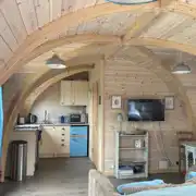 Owl pod living area