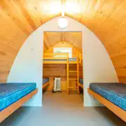 Camping pod (5 person) interior