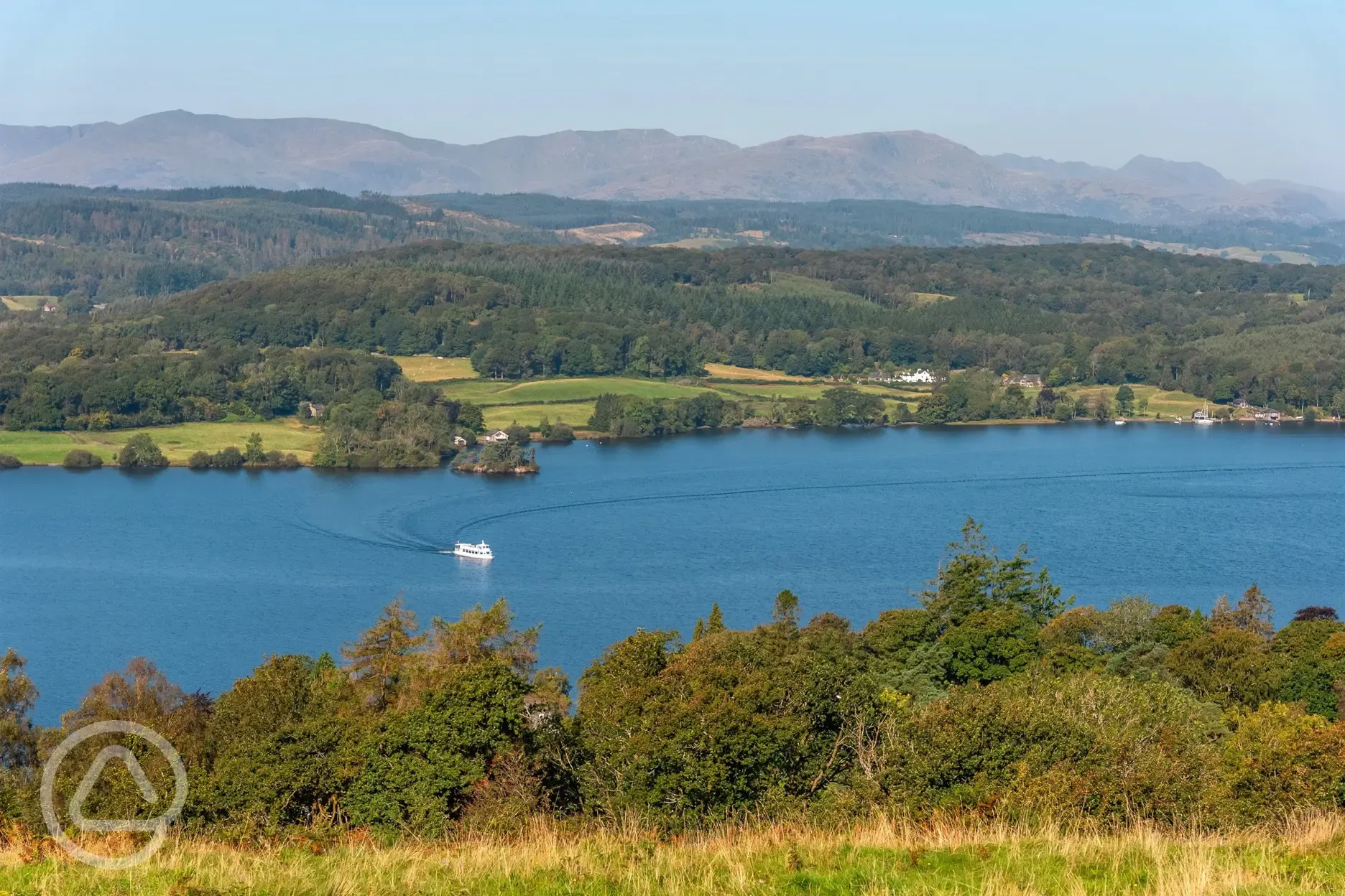 Set on the edge of Lake Windermere