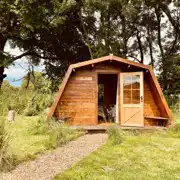 Wooden camping pods (measure 4m x 4m)