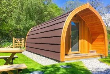 External of Coltie Glampod, sleeping two and dog friendly External of Coltie Glampod, sleeping two and dog friendly