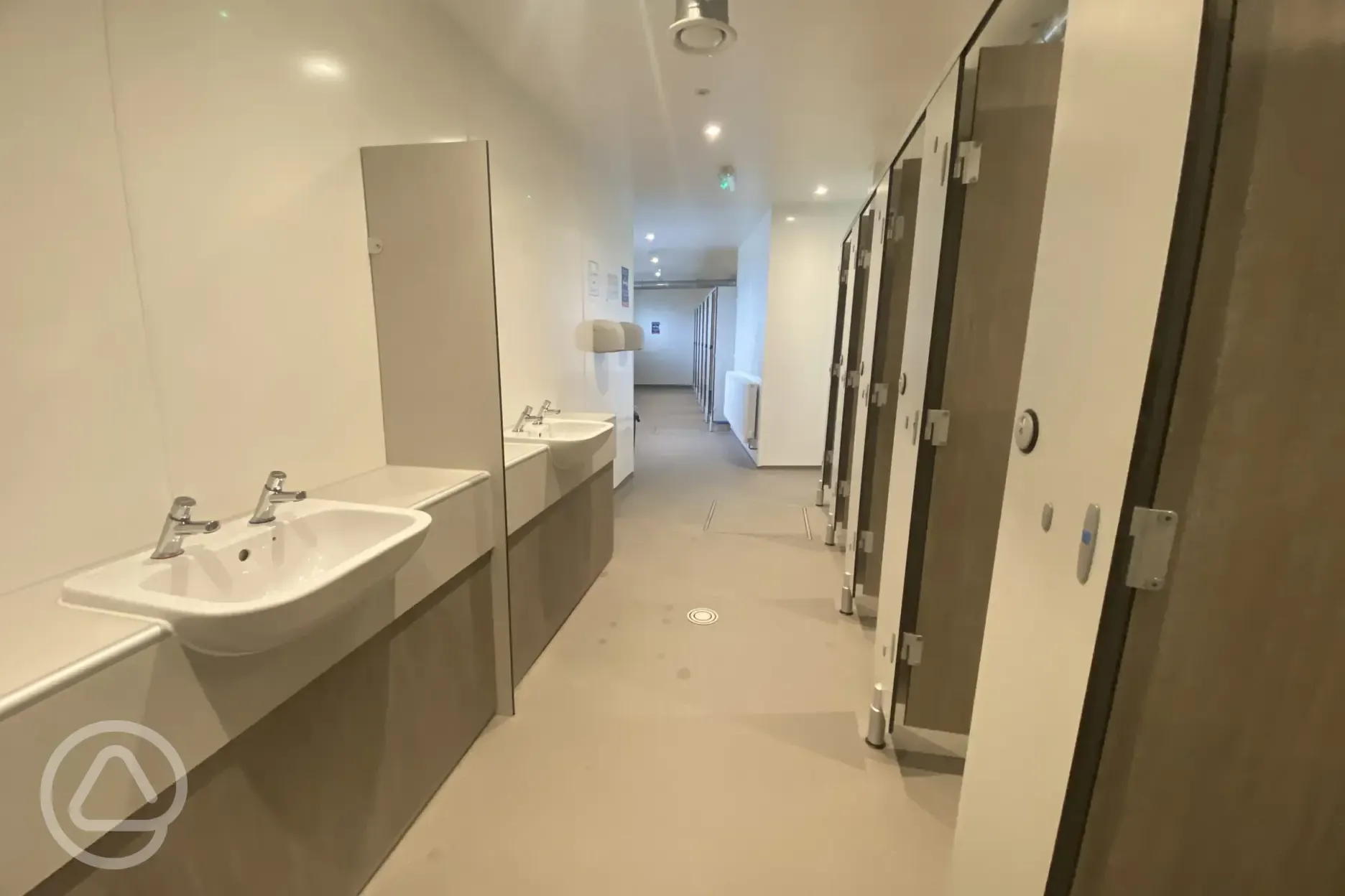 Toilets interior