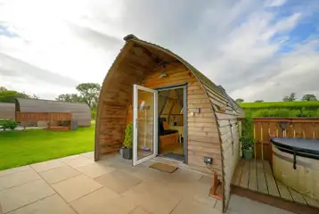 Smardale ensuite glamping pod with optional hot tub Smardale ensuite glamping pod with optional hot tub