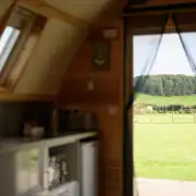 Kitchenette inside the Smardale Superior ensuite pod Kitchenette inside the Smardale Superior ensuite pod