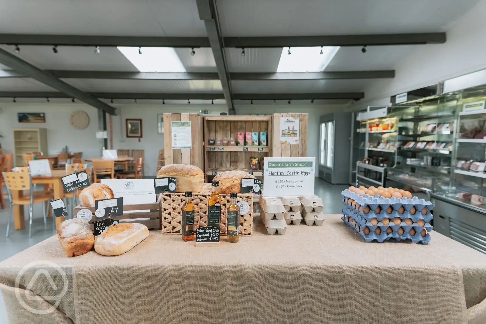 Owens Farmshop Sandwath (open Tuesday - Sunday from 9am until 4pm)