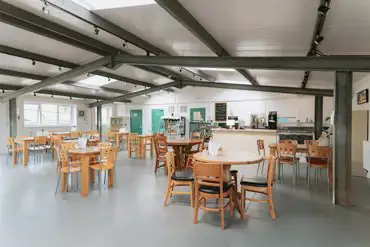 Owens Farmshop Sandwath café onsite serving breakfasts and lunches