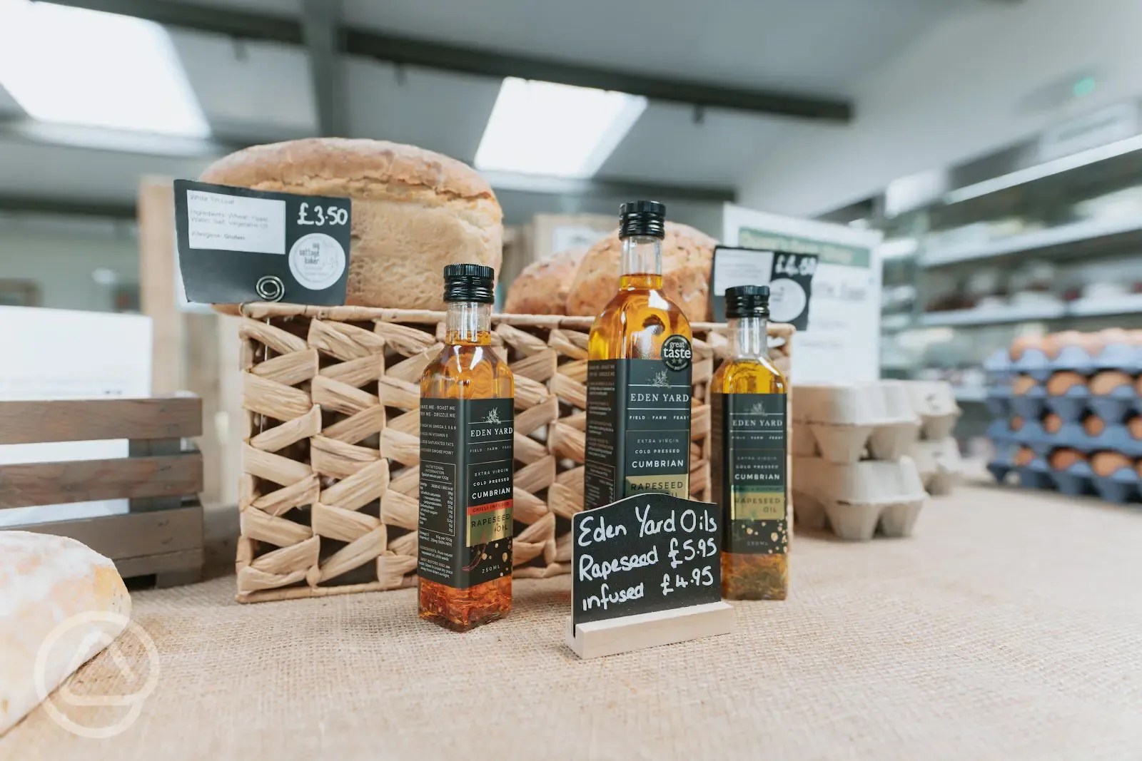 Owens Farmshop Sandwath selling local produce