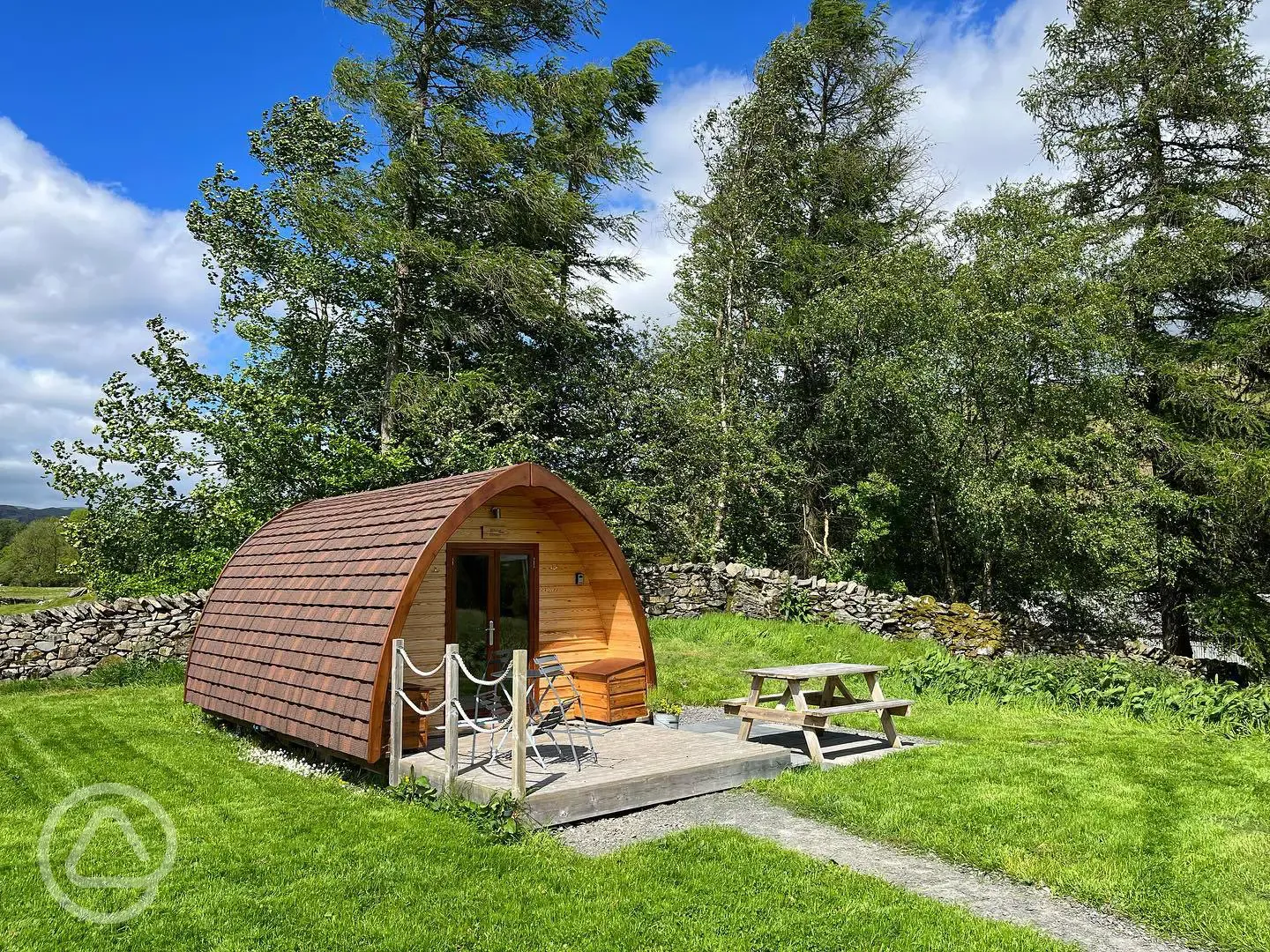 Glamping pods