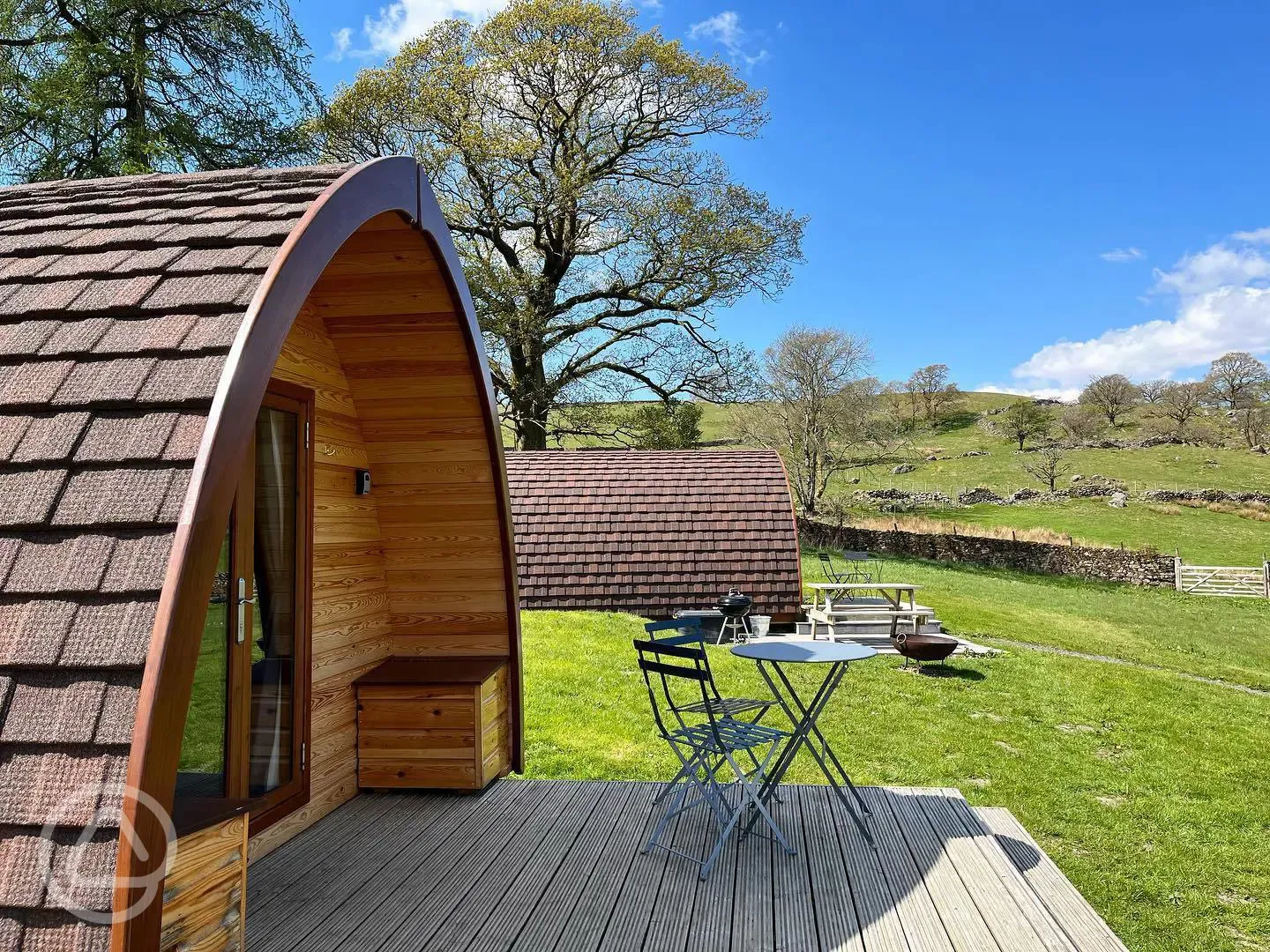 Glamping pods