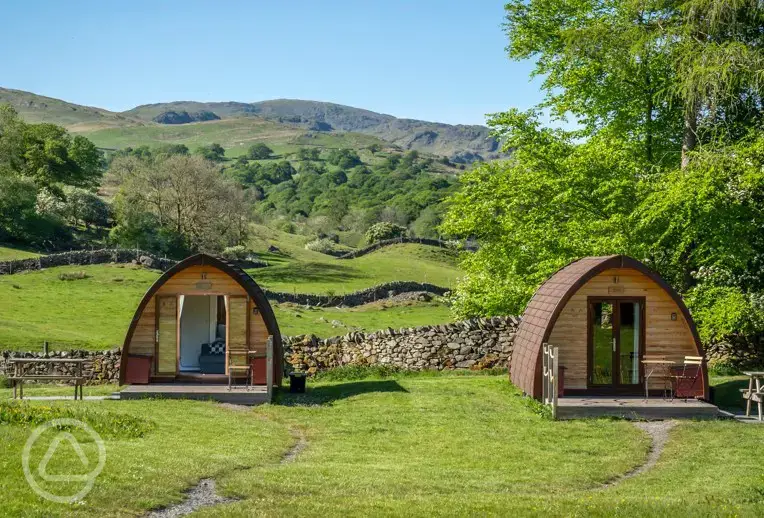 Glamping pods