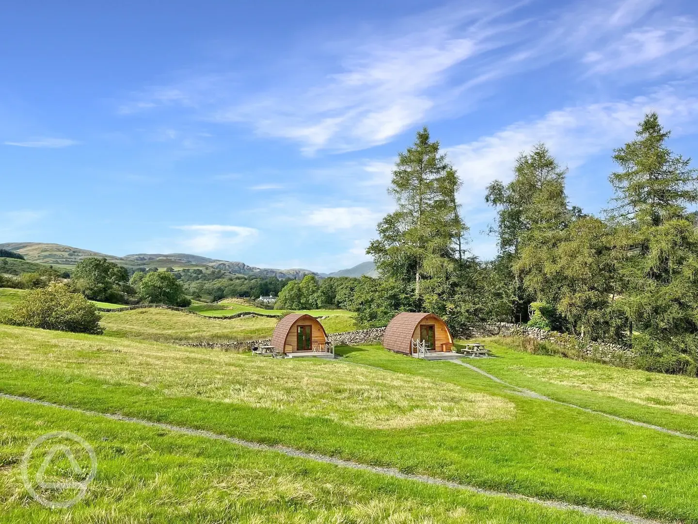 Glamping pods