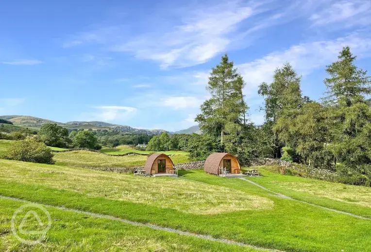 Glamping pods