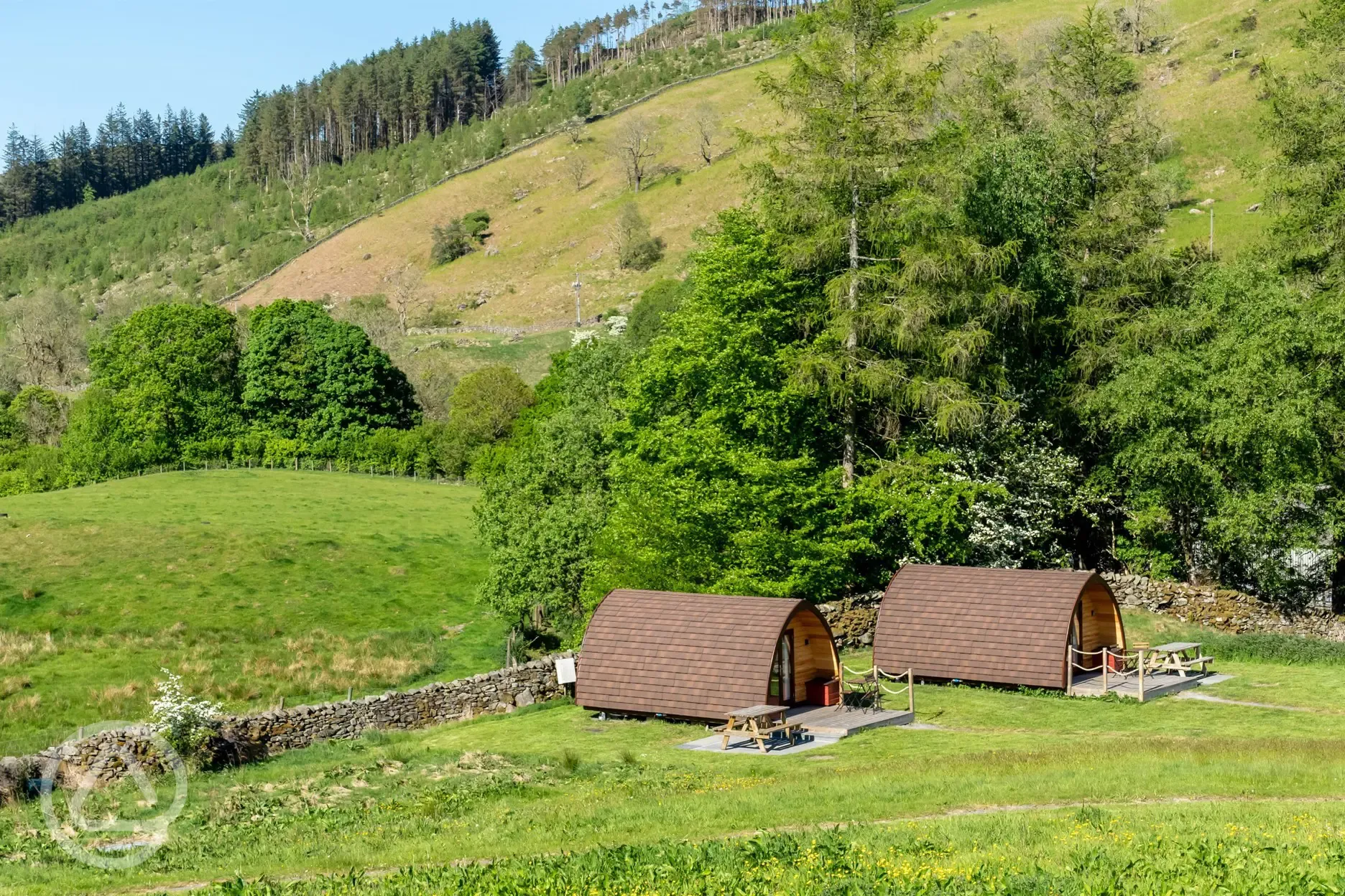 Glamping pods
