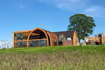 Daisy ensuite glamping pod with hot tub Daisy ensuite glamping pod with hot tub