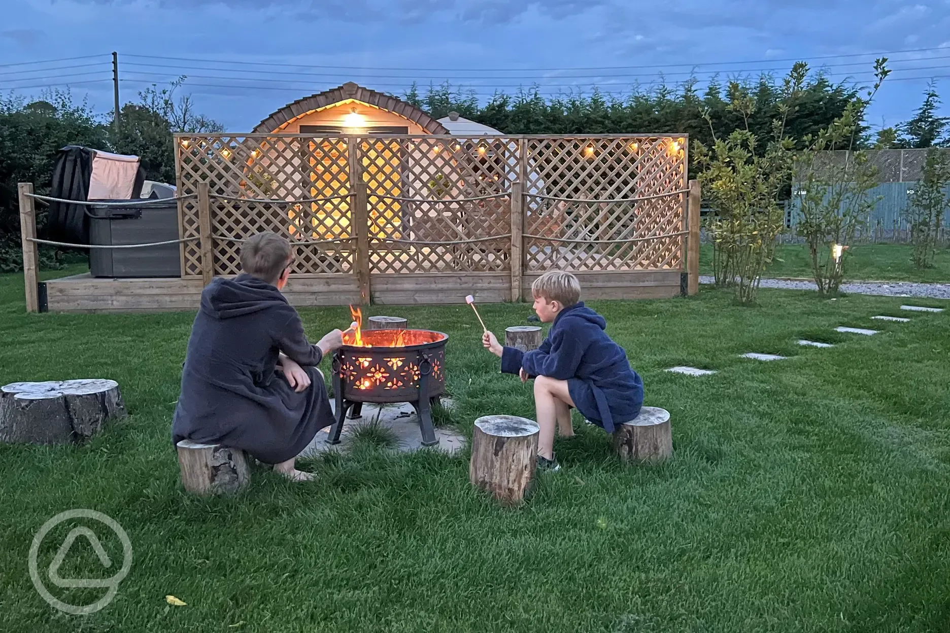 Private fire pits