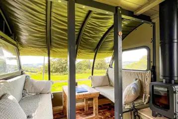 Large landpod interior Large landpod interior