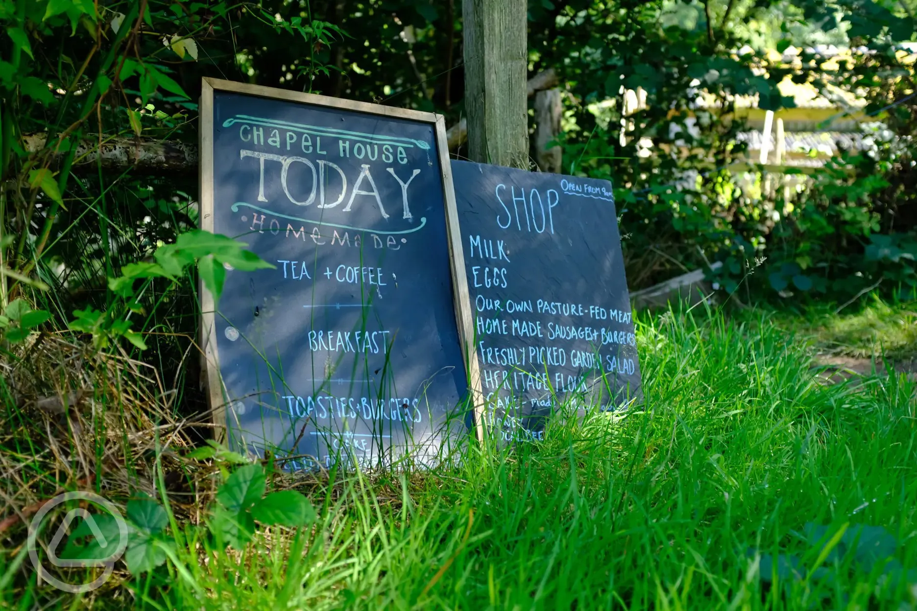 Farm shop menu