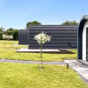 Overview of the three ensuite glamping pods at Anglesey Holiday Pods