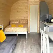 Bryn Hafod glamping pod interior