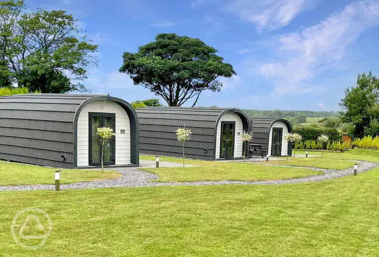 Glamping pods