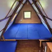 Apex glamping pod interior
