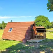 Apex glamping pod exterior Apex glamping pod exterior