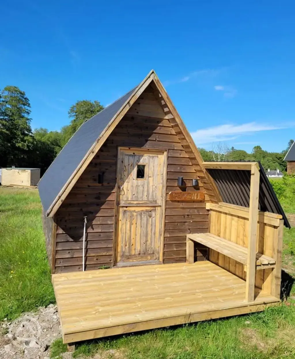 Stargazer glamping pod
