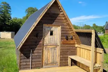 Stargazer glamping pod