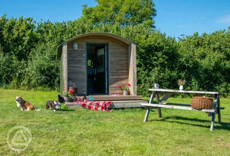 Glamping pod - dog friendly