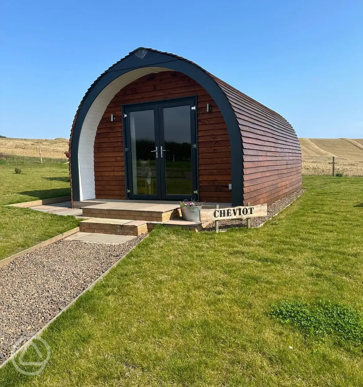 Ensuite glamping pod