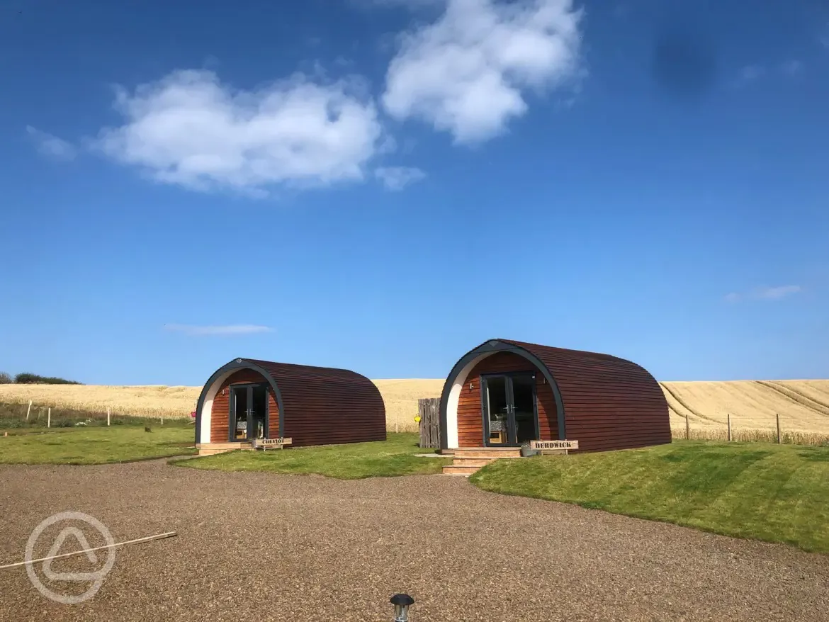 Ensuite glamping pods