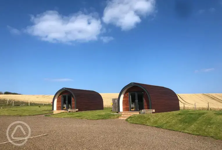 Ensuite glamping pods