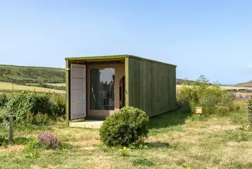 Glamping container cabins at Camp Tapnell Glamping container cabins at Camp Tapnell
