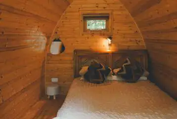 Burrow pod interior Burrow pod interior
