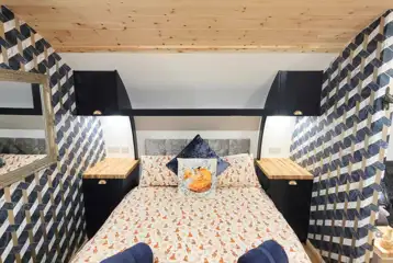 The Fox's Den king sized bed The Fox's Den king sized bed