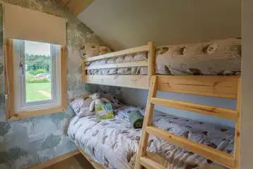 The Hedgehog hide out bunk beds