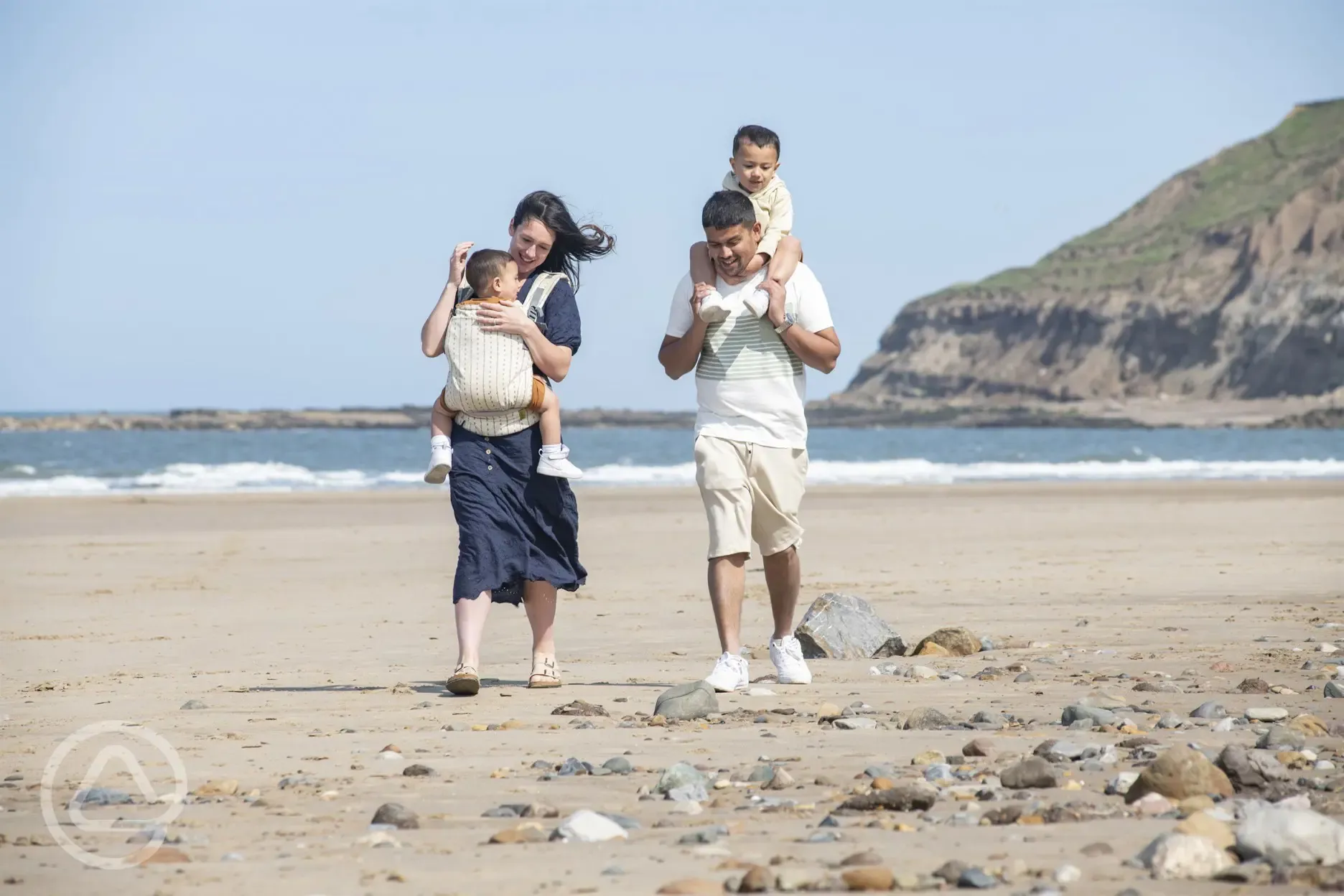 Cayton Bay - a five minute drive away