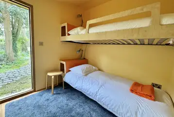 Optional outdoor bunk room interior