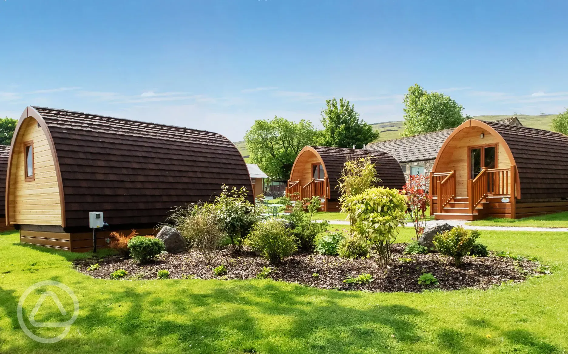 Glamping pods