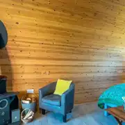 Porth Iago camping pod interior