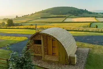 Glamping Pod countryside views Glamping Pod countryside views