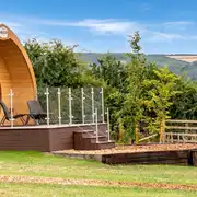 Ensuite glamping pod 